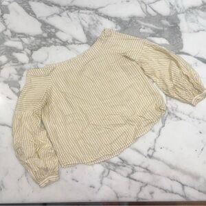 Anthropologie Maeve striped off the shoulder top🌸